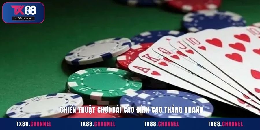 Chiến thuật chơi Bài Cào đỉnh cao, thắng nhanh