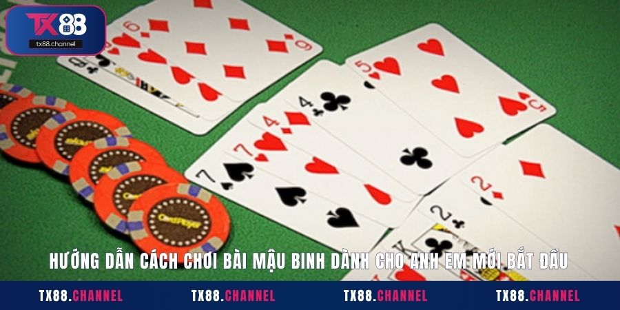 Hướng dẫn cách chơi bài Mậu Binh TX88 dành cho anh em mới bắt đầu