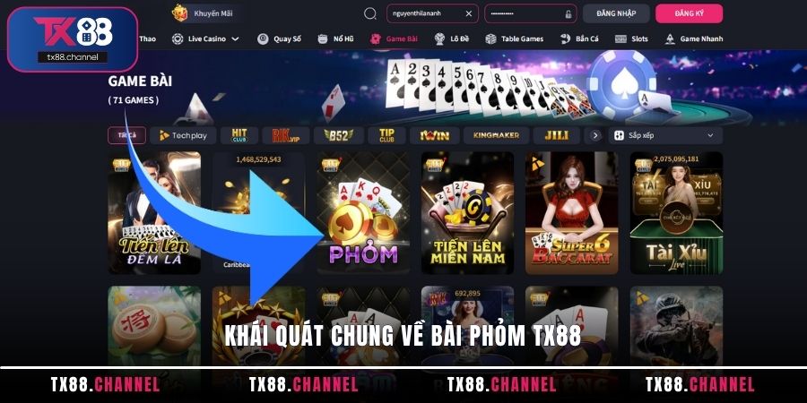 Khái quát chung về bài Phỏm TX88